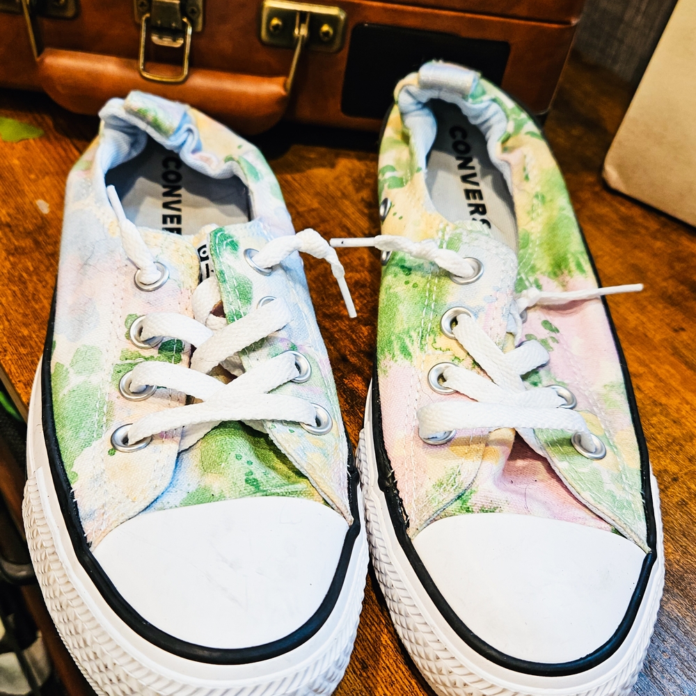 Converse Multicolor Canvas Sneakers